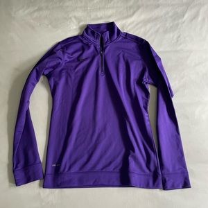 Nike dri fit quarter zip